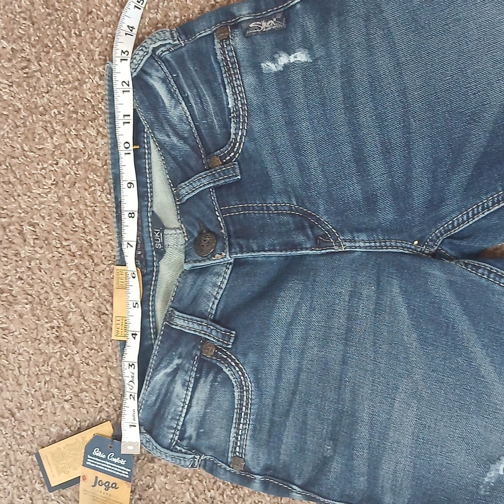 Silver Jeans Co Suki Joga Skinny Jeans Size 27 - Picture 10 of 16